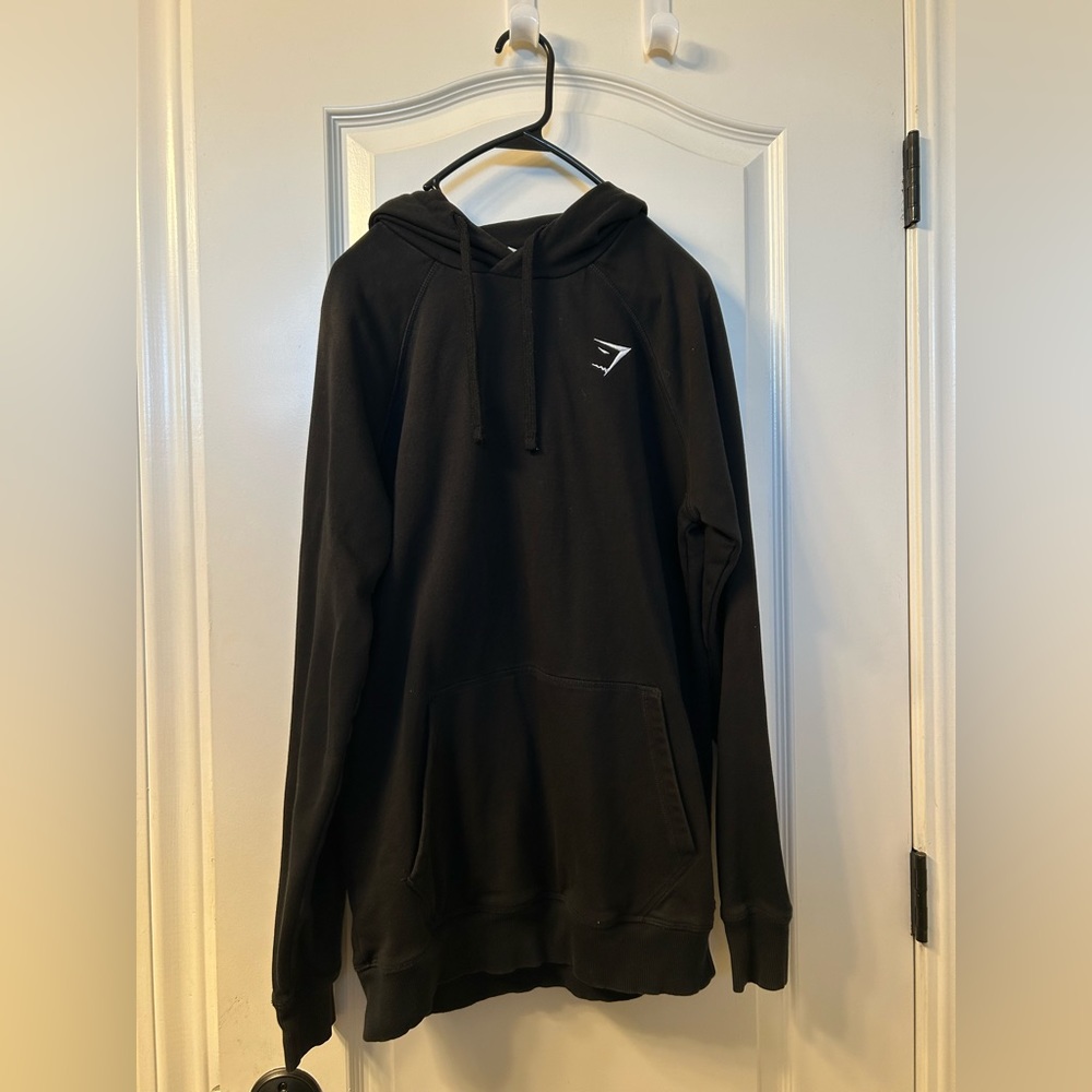 Gym shark black small hoodie
